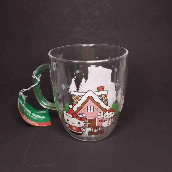 Hello Kitty by Sanrio Winter Wonderland Glass Mug - Picture 2 of 7